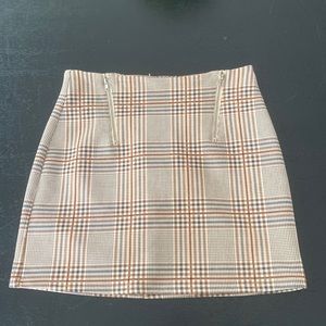 Plaid mini skirt, size small, brand “darling state of mind”